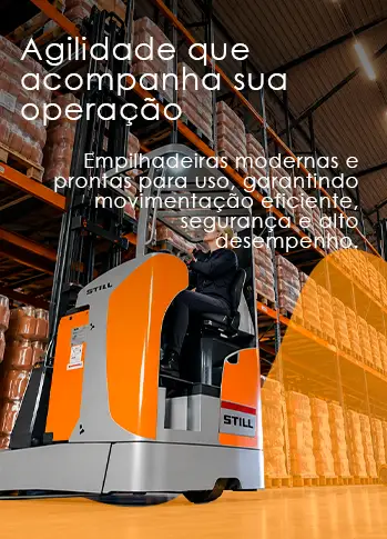 Agilidade que acompanha sua operação